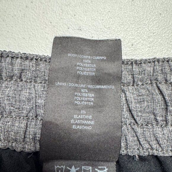 Hurley Swim Shorts Mens XL Gray Striped Lined Swim Trunks Beach‎ Pool Party - Picture 10 of 16